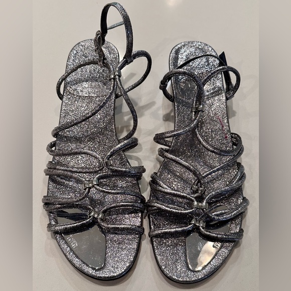 Stuart Weitzman Shoes - Stuart Weitzman Women's Sandals Metallic Leather